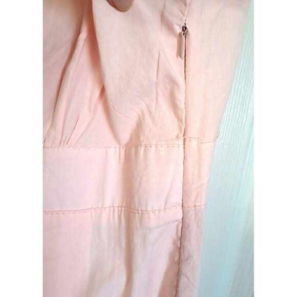 Misslook M Pink V-Neck Sleeveless Maxi Dress Lagenlook Cottagecore - Picture 5 of 8